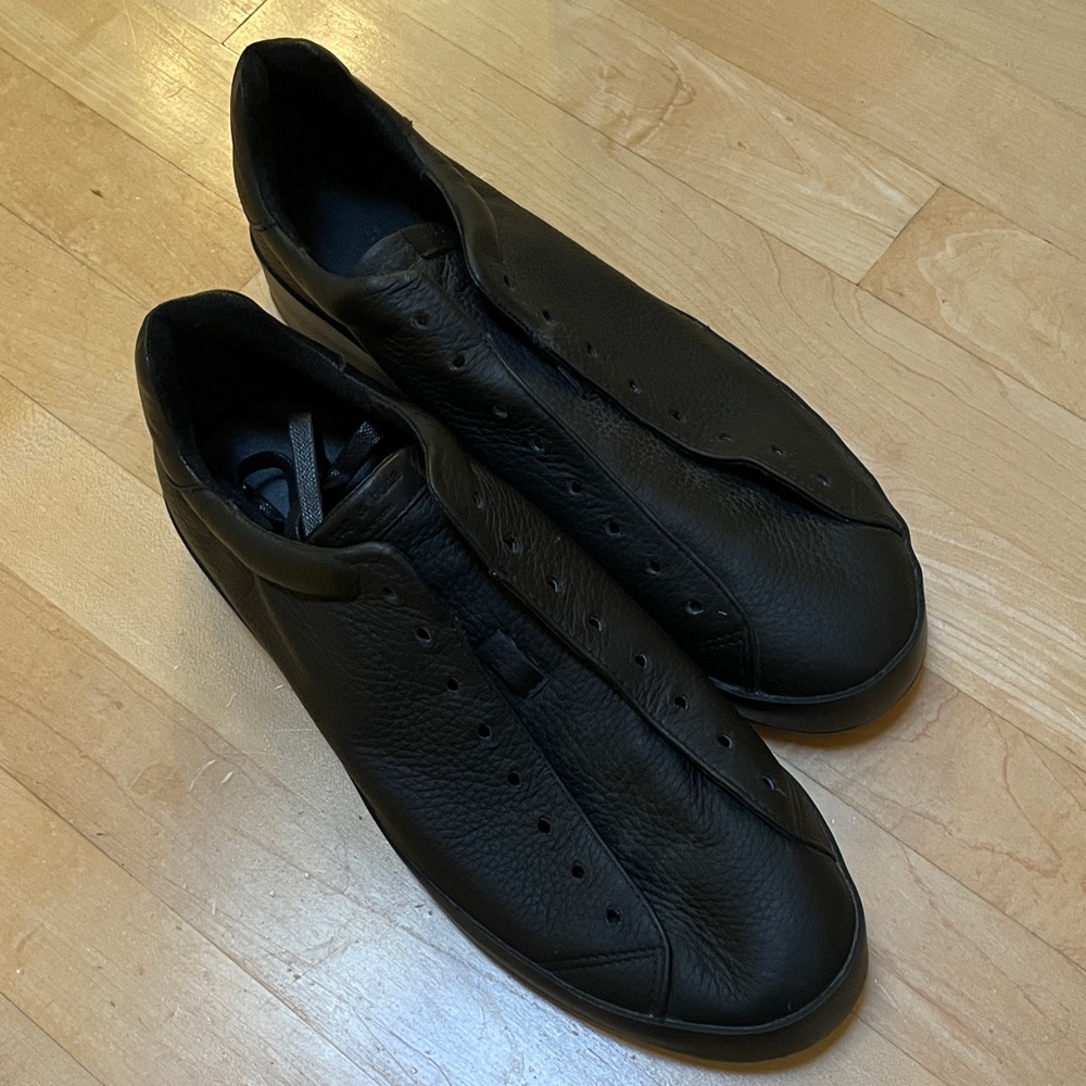 Rag & Bone Men's Black Leather Sneakers